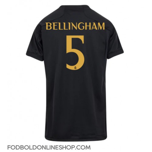 Real Madrid Jude Bellingham #5 Tredjetrøje Dame 2023-24 Kortærmet